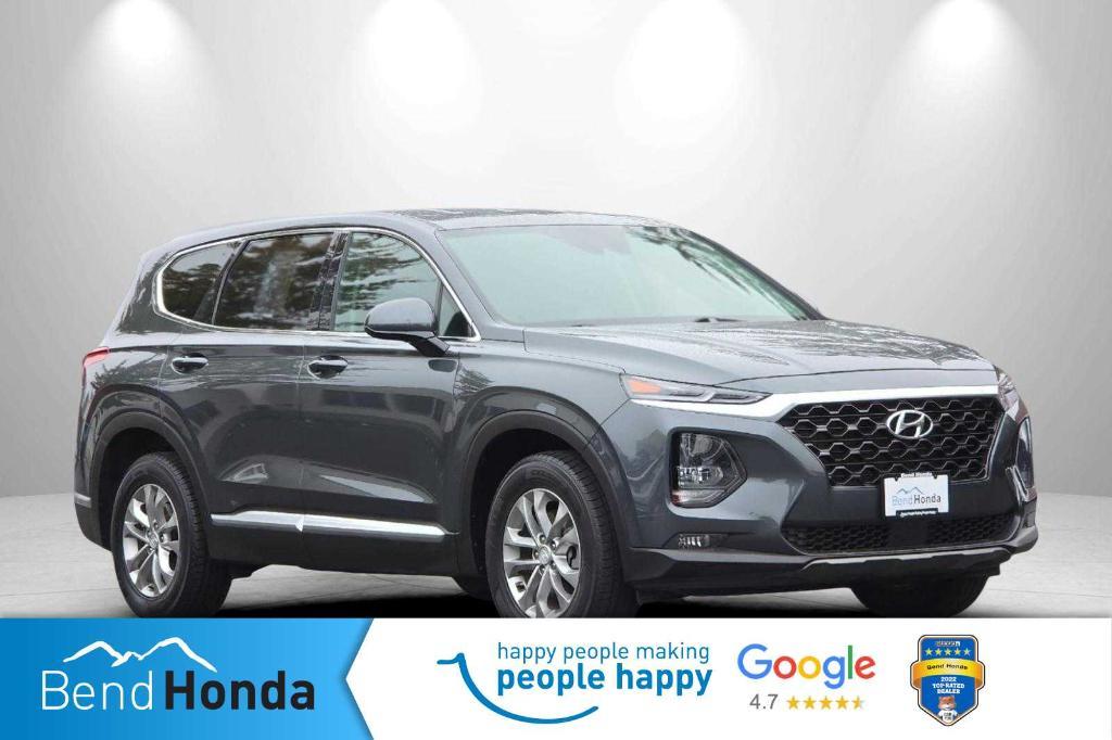 used 2019 Hyundai Santa Fe car, priced at $19,296