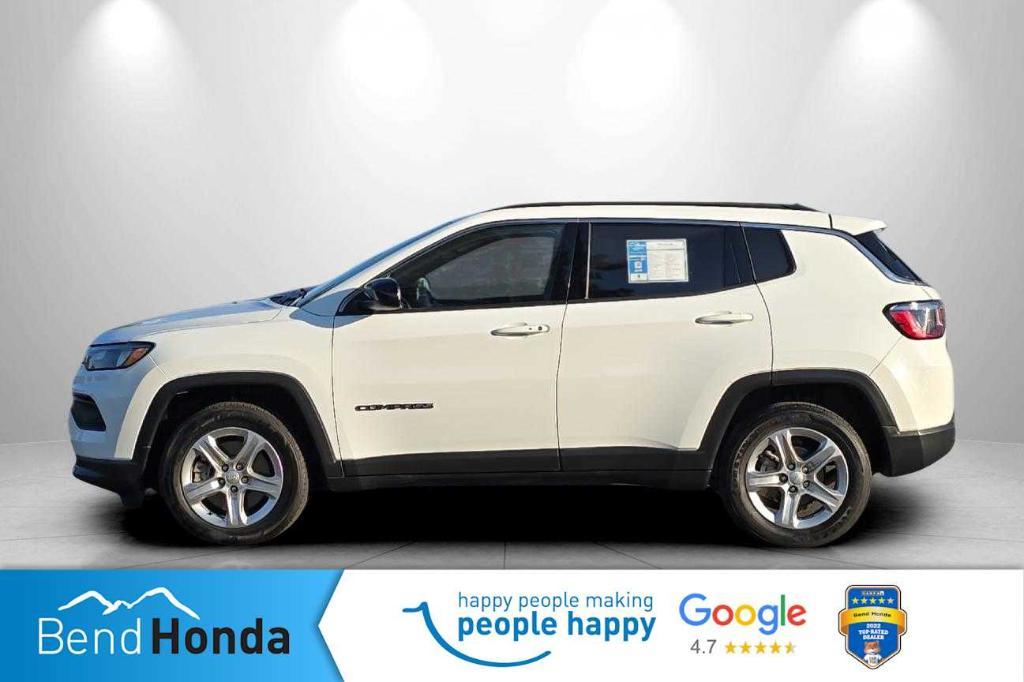 used 2024 Jeep Compass car, priced at $21,996