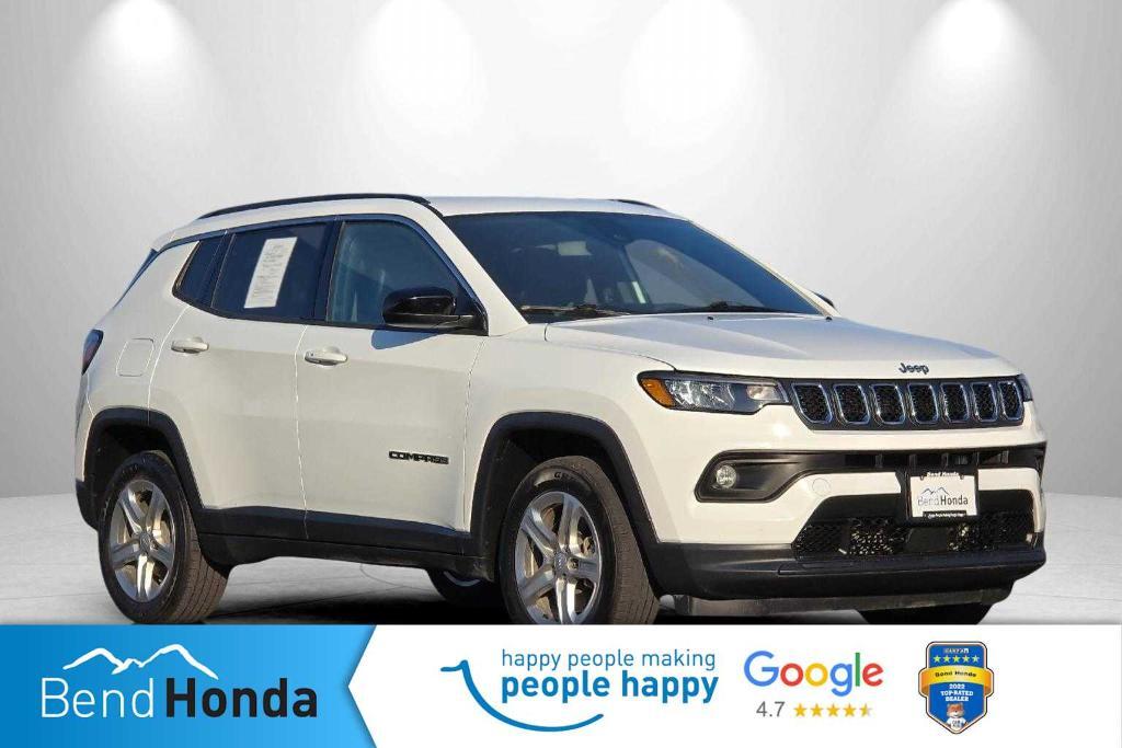 used 2024 Jeep Compass car, priced at $21,996