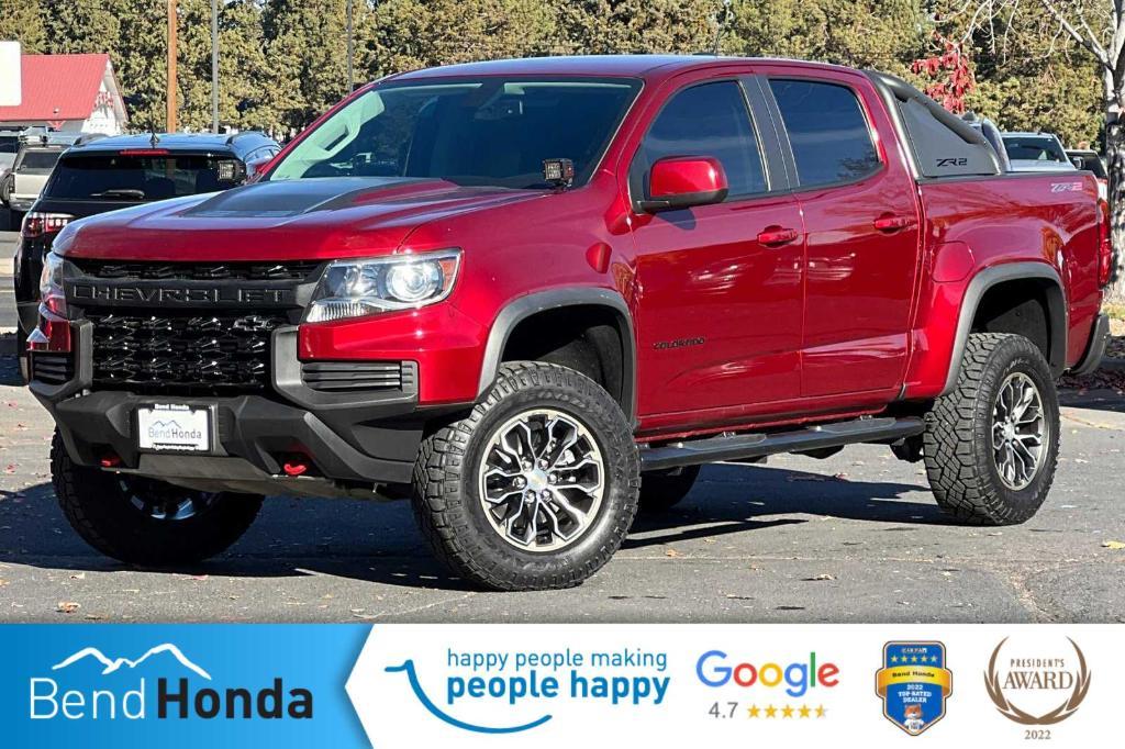 used 2021 Chevrolet Colorado car, priced at $36,996