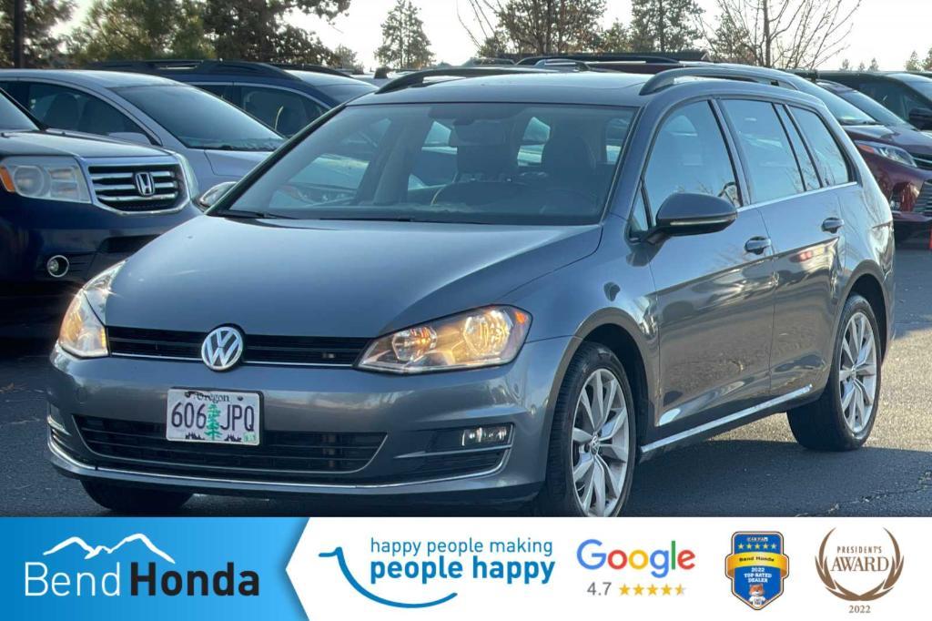 used 2017 Volkswagen Golf SportWagen car, priced at $13,990