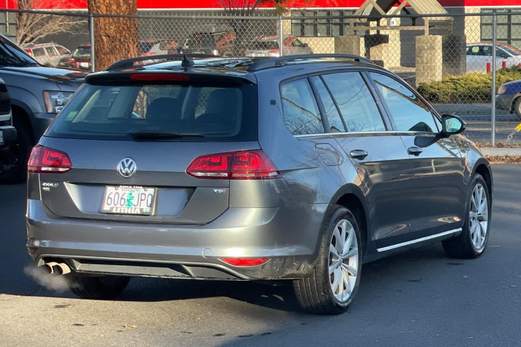 used 2017 Volkswagen Golf SportWagen car, priced at $13,990