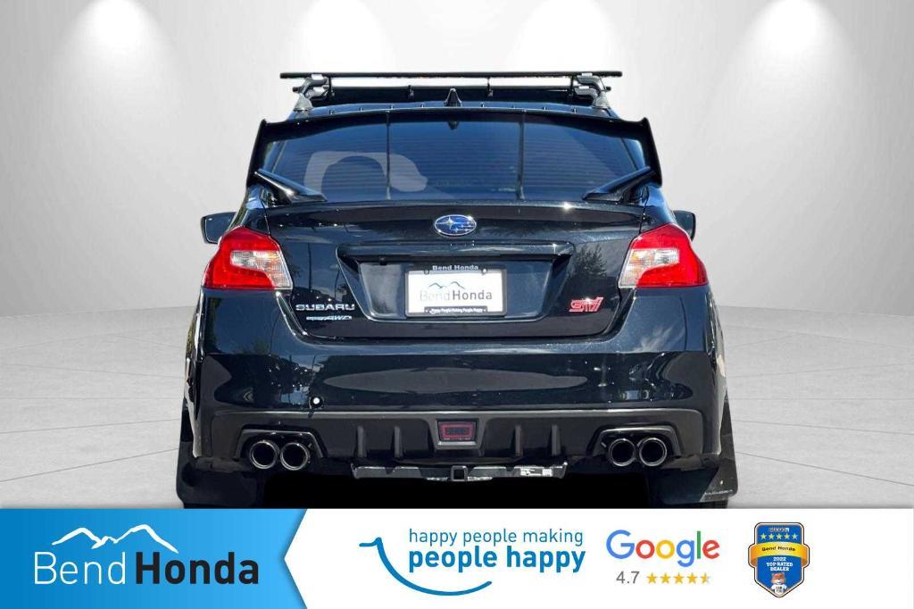 used 2018 Subaru WRX STI car, priced at $23,997