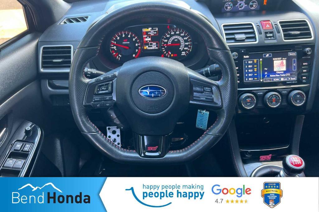 used 2018 Subaru WRX STI car, priced at $23,997