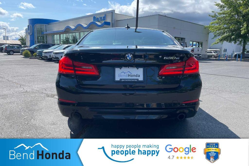 used 2018 BMW 530e car, priced at $24,990