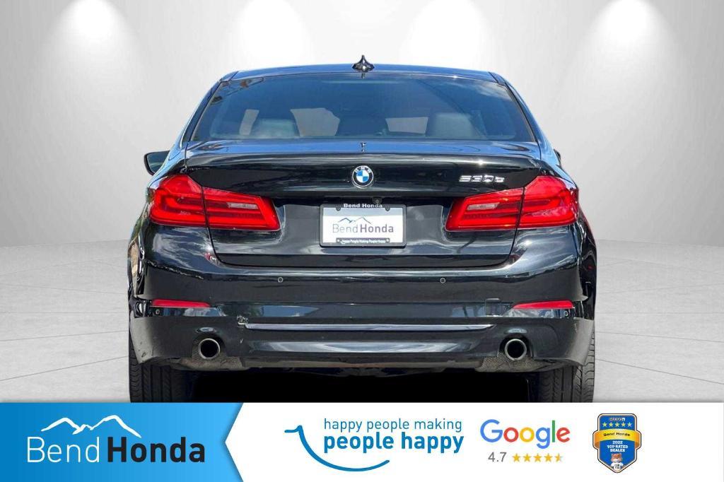 used 2018 BMW 530e car, priced at $24,990