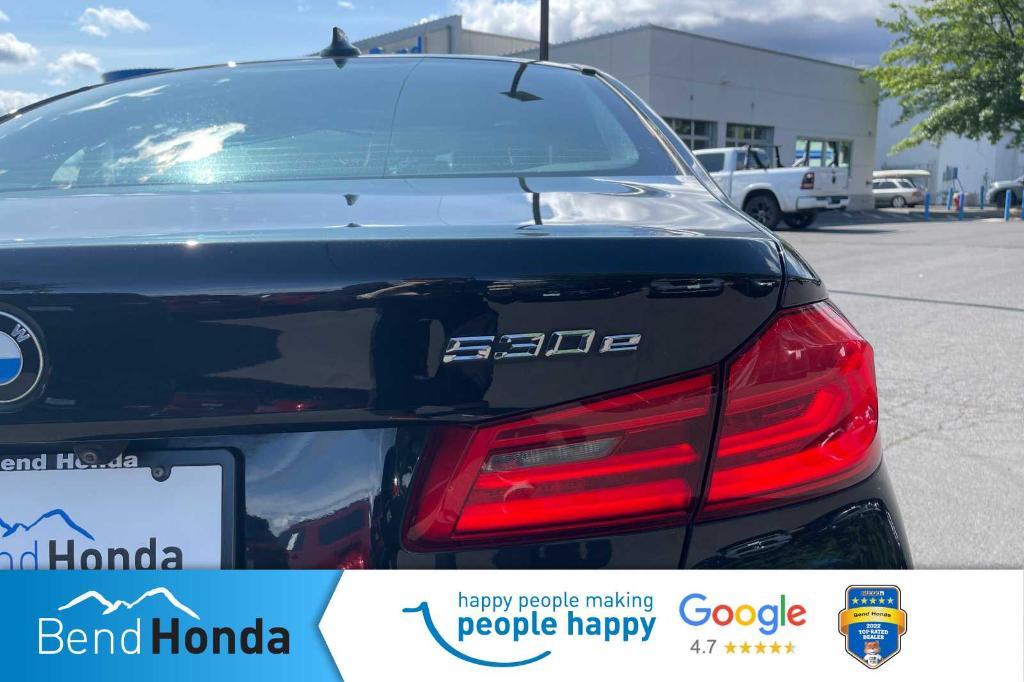 used 2018 BMW 530e car, priced at $24,990
