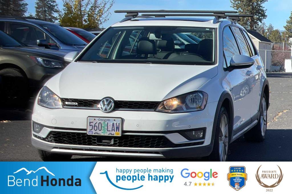 used 2017 Volkswagen Golf Alltrack car, priced at $19,996