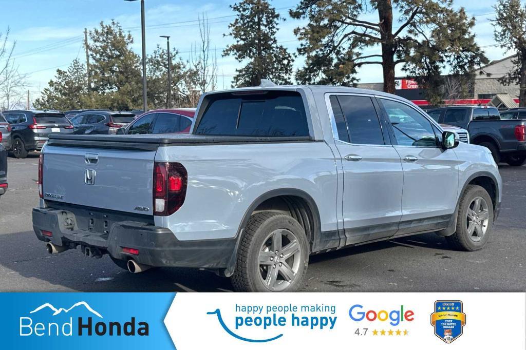 used 2022 Honda Ridgeline car, priced at $34,490