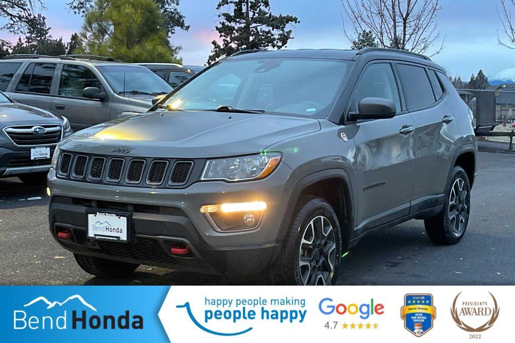 used 2021 Jeep Compass car, priced at $19,990