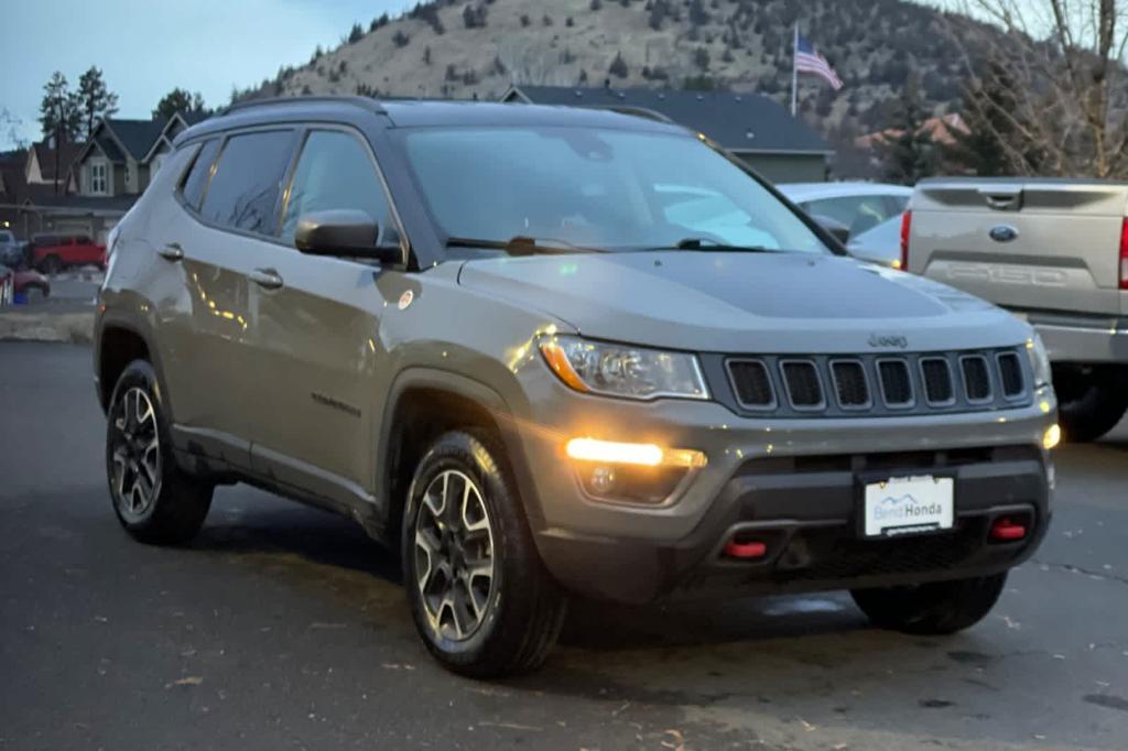 used 2021 Jeep Compass car, priced at $19,990