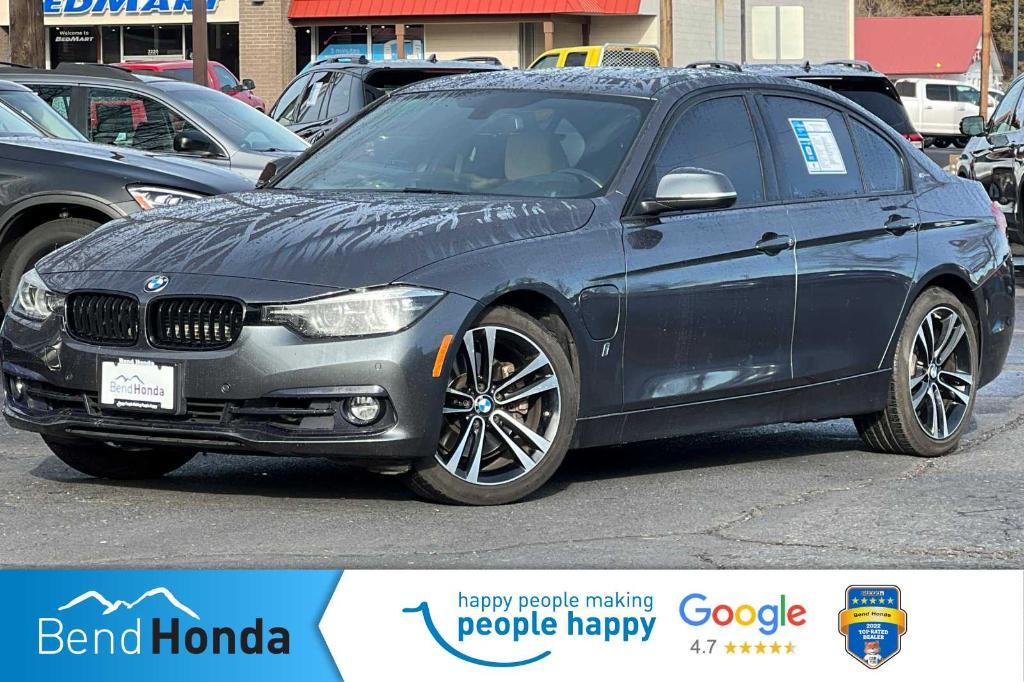 used 2018 BMW 330e car, priced at $18,796