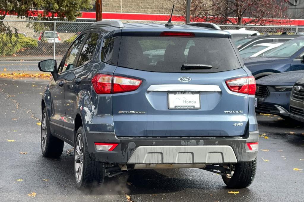 used 2022 Ford EcoSport car, priced at $20,990