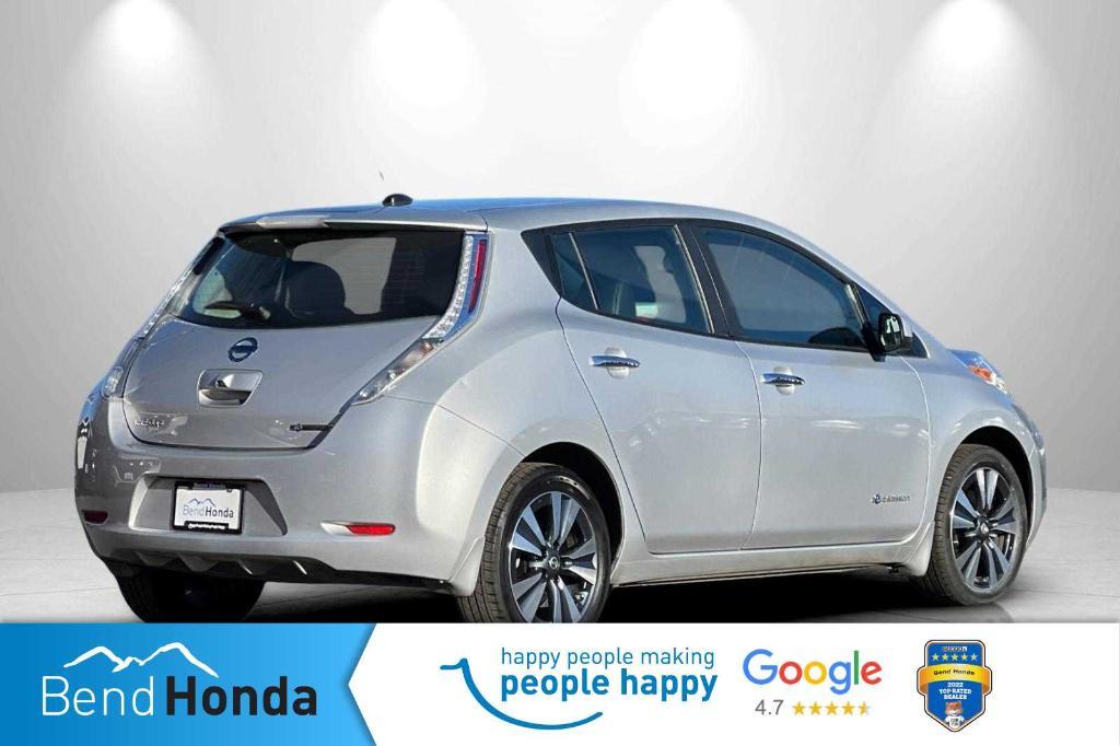 used 2017 Nissan Leaf car, priced at $7,396