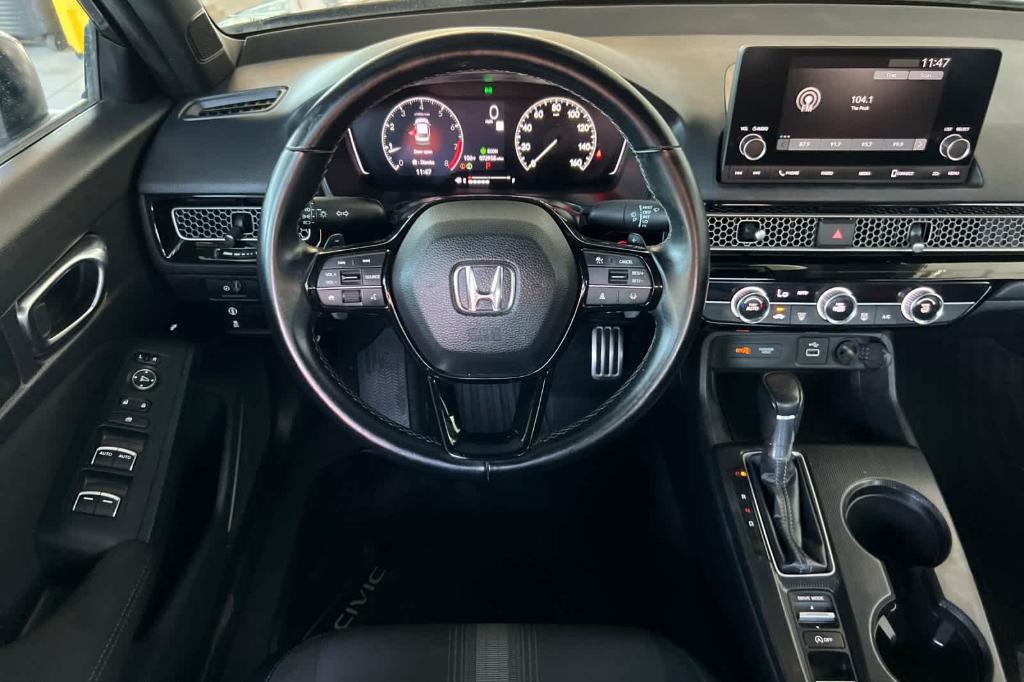 used 2022 Honda Civic car, priced at $23,990