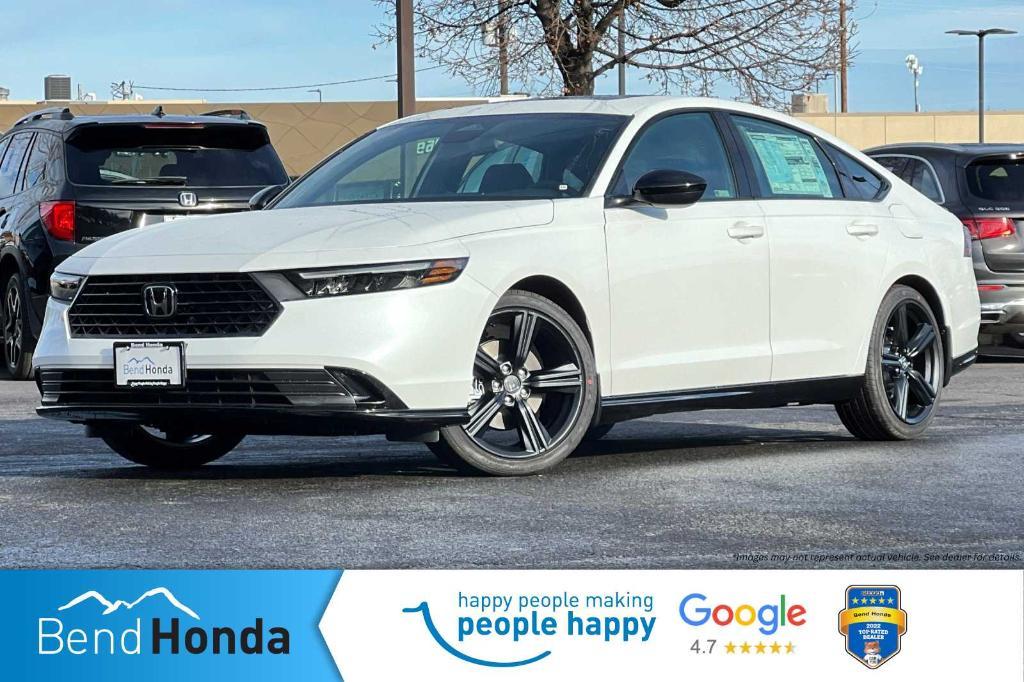 new 2025 Honda Accord Hybrid car, priced at $36,925