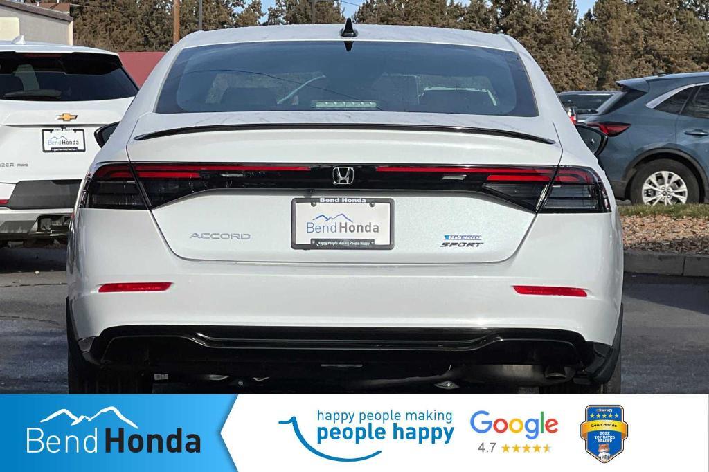 new 2025 Honda Accord Hybrid car, priced at $36,925