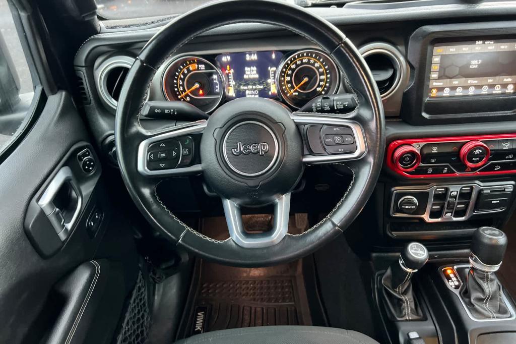 used 2020 Jeep Wrangler Unlimited car, priced at $29,496