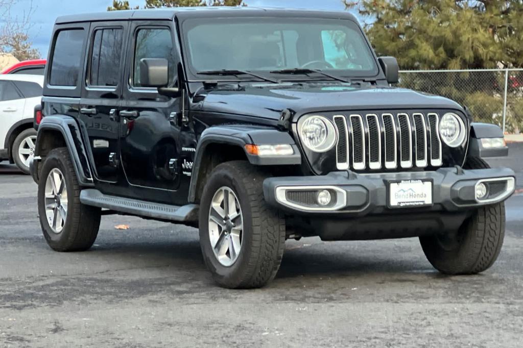 used 2020 Jeep Wrangler Unlimited car, priced at $29,496