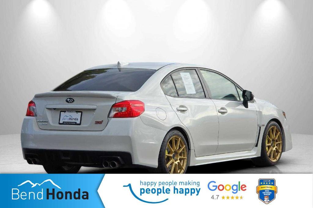 used 2018 Subaru WRX STI car, priced at $26,996