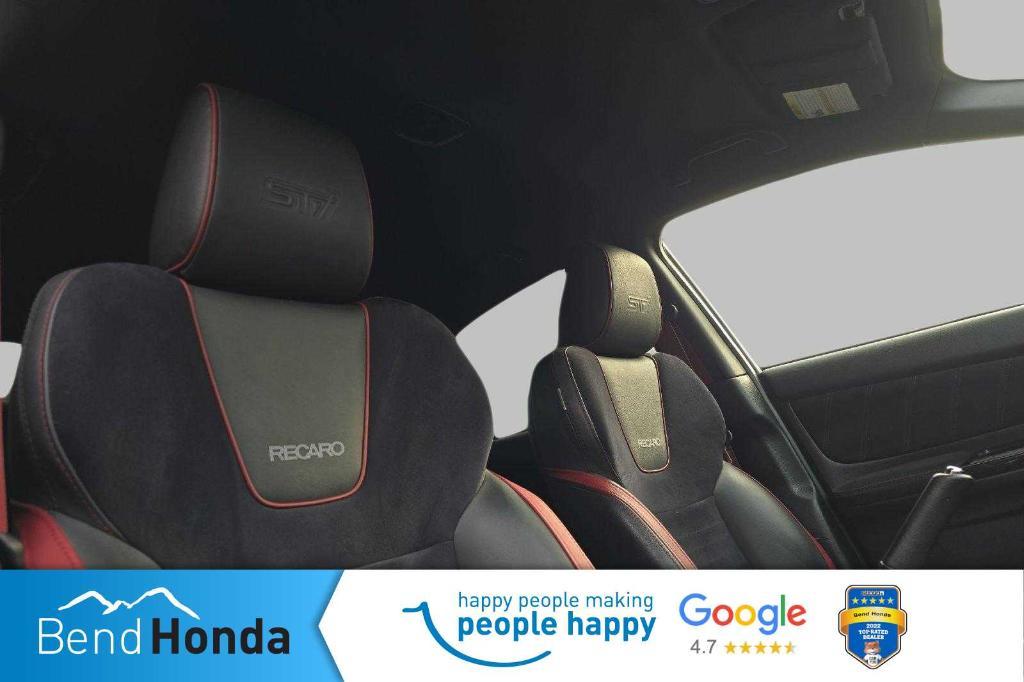 used 2018 Subaru WRX STI car, priced at $26,996