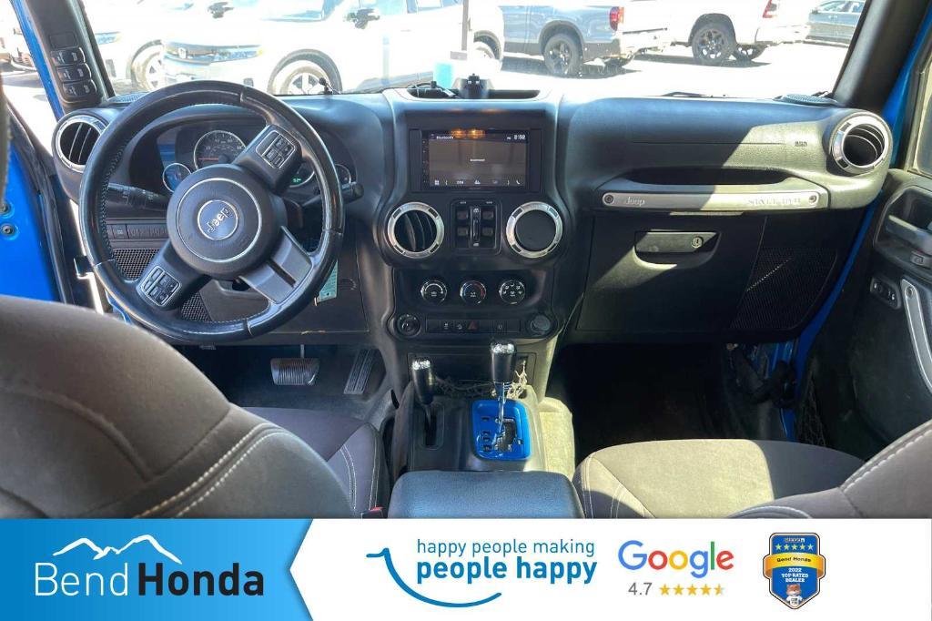 used 2015 Jeep Wrangler Unlimited car, priced at $19,990