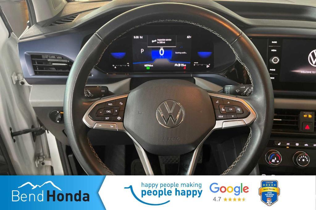 used 2022 Volkswagen Taos car, priced at $21,996