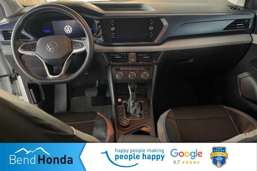 used 2022 Volkswagen Taos car, priced at $21,996