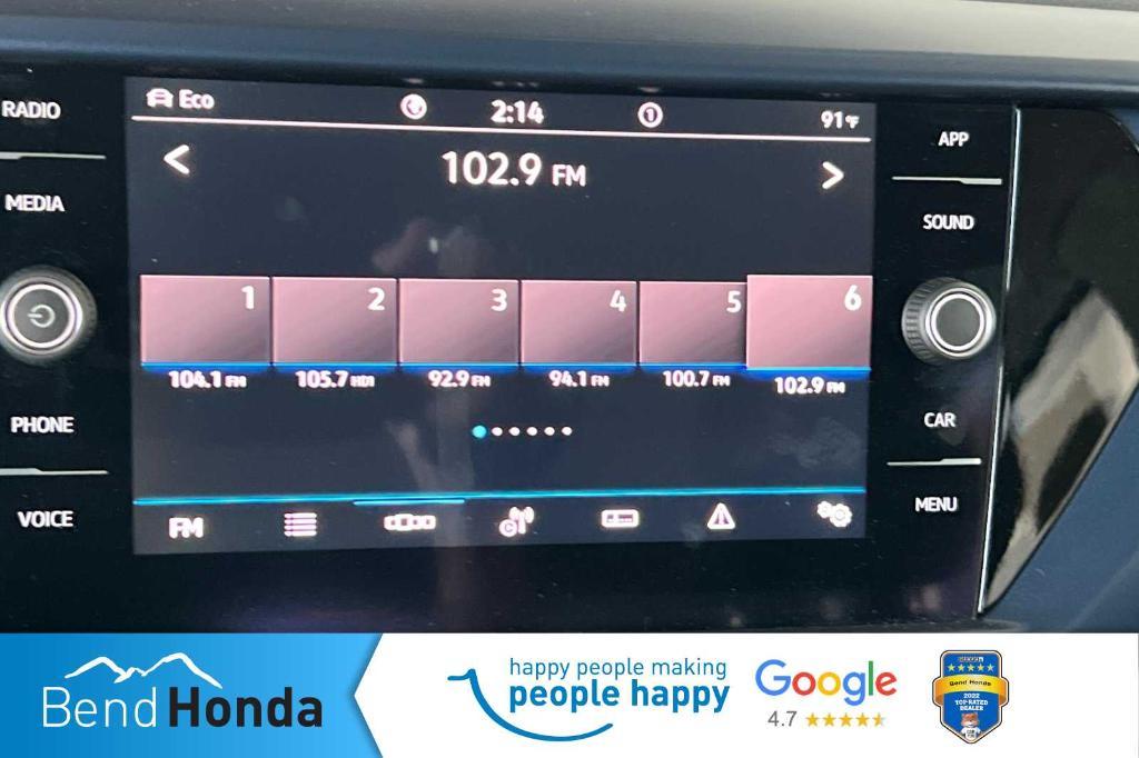 used 2022 Volkswagen Taos car, priced at $22,486