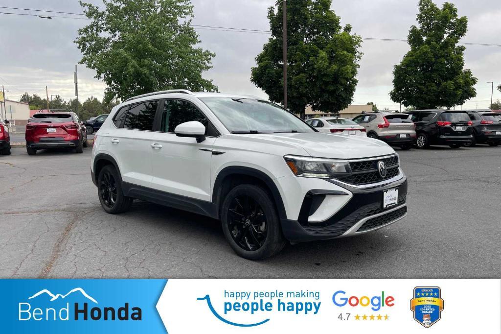 used 2022 Volkswagen Taos car, priced at $21,996