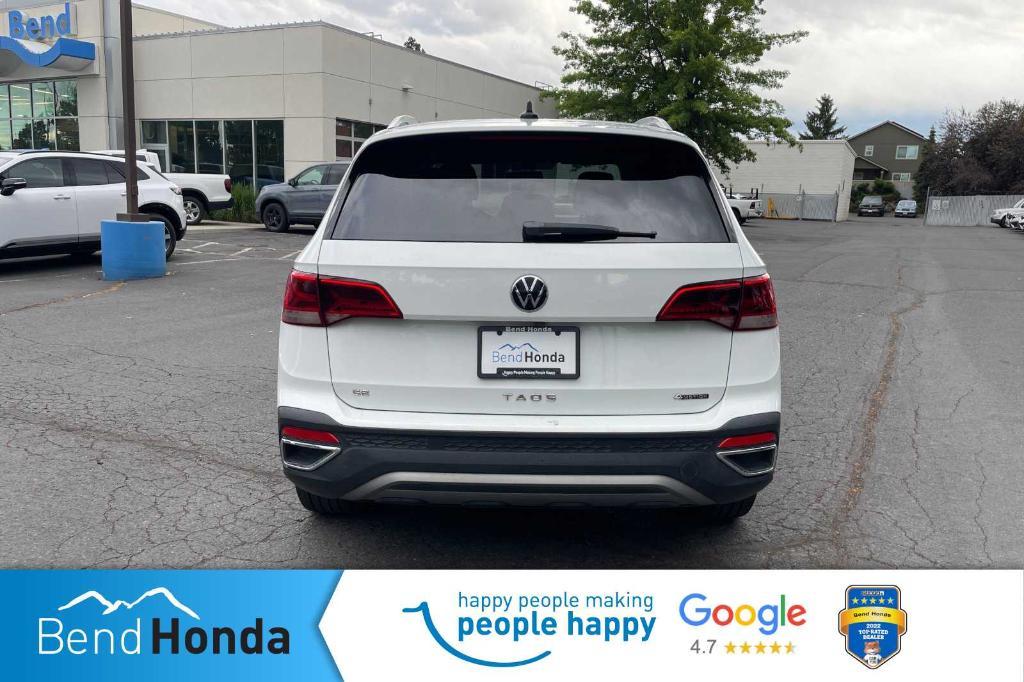 used 2022 Volkswagen Taos car, priced at $21,996