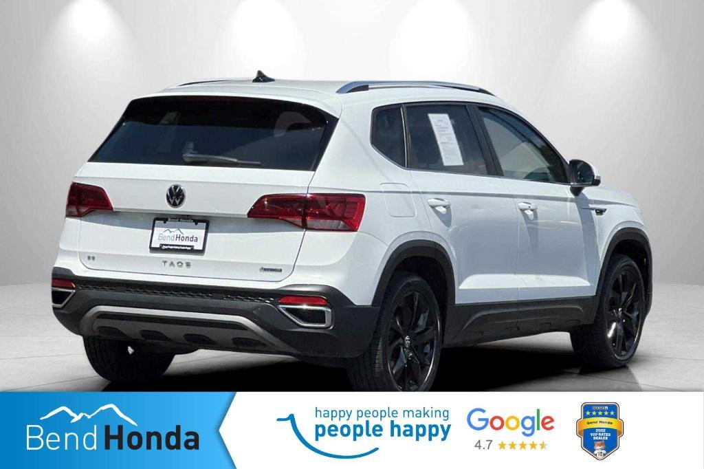used 2022 Volkswagen Taos car, priced at $22,486