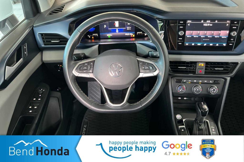 used 2022 Volkswagen Taos car, priced at $22,486
