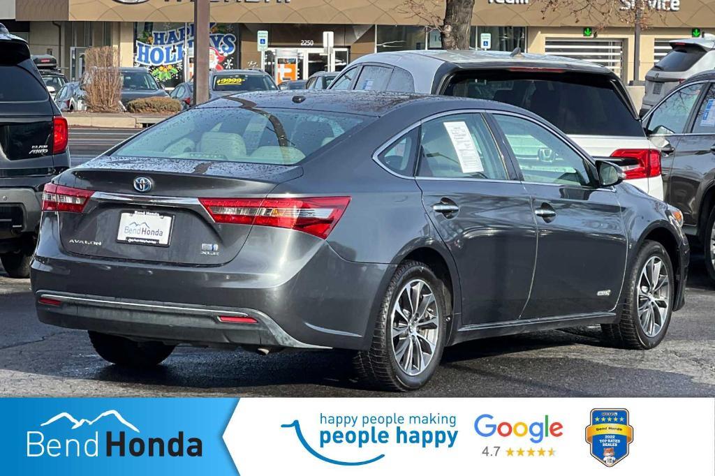 used 2018 Toyota Avalon Hybrid car, priced at $22,296