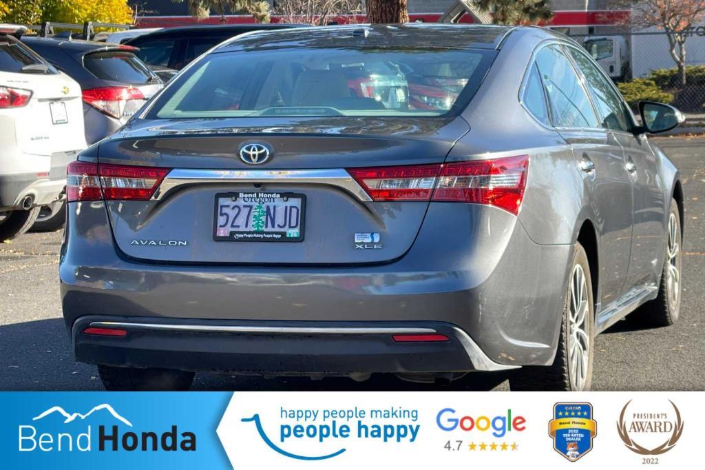 used 2018 Toyota Avalon Hybrid car, priced at $23,490