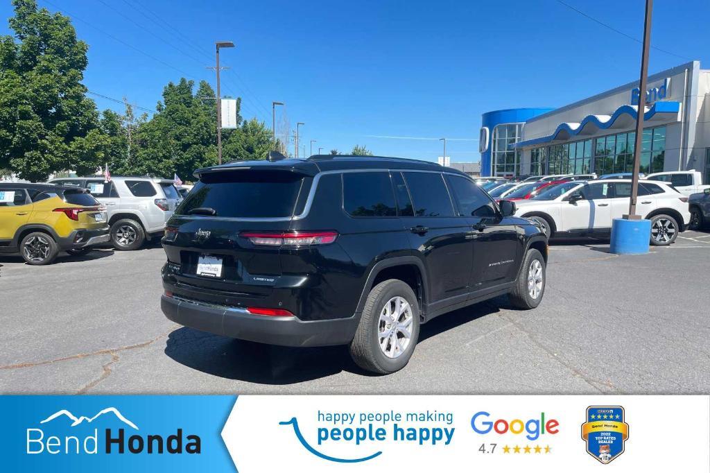 used 2021 Jeep Grand Cherokee L car, priced at $30,990