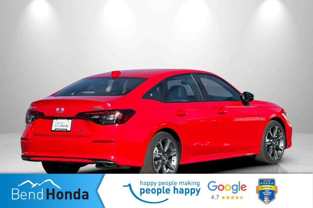 new 2025 Honda Civic Hybrid car, priced at $32,845