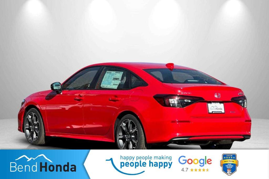 new 2025 Honda Civic Hybrid car, priced at $32,845