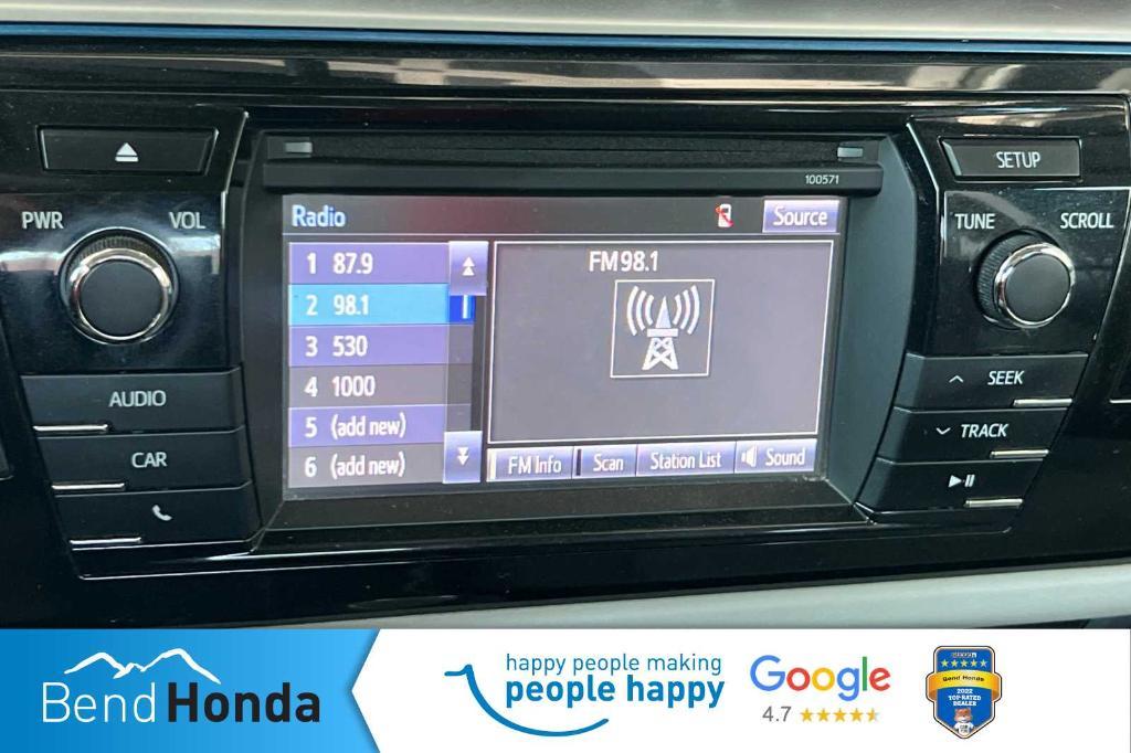 used 2016 Toyota Corolla car, priced at $14,990