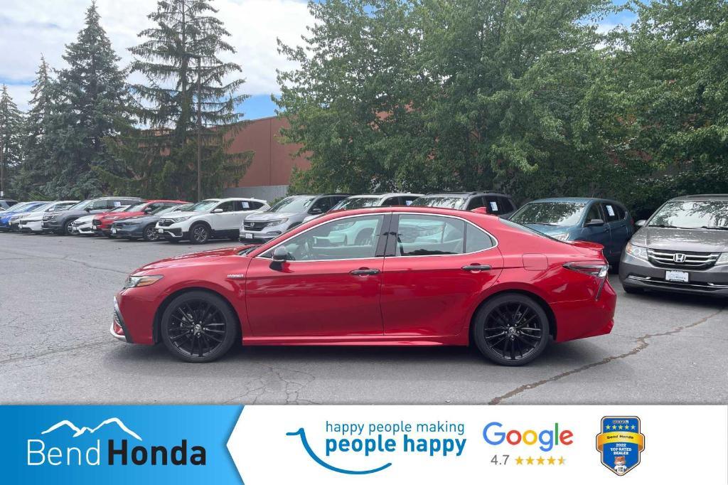 used 2021 Toyota Camry Hybrid car, priced at $27,690