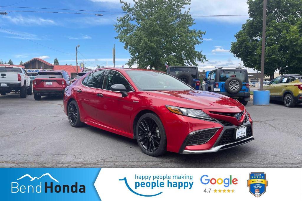 used 2021 Toyota Camry Hybrid car, priced at $27,690
