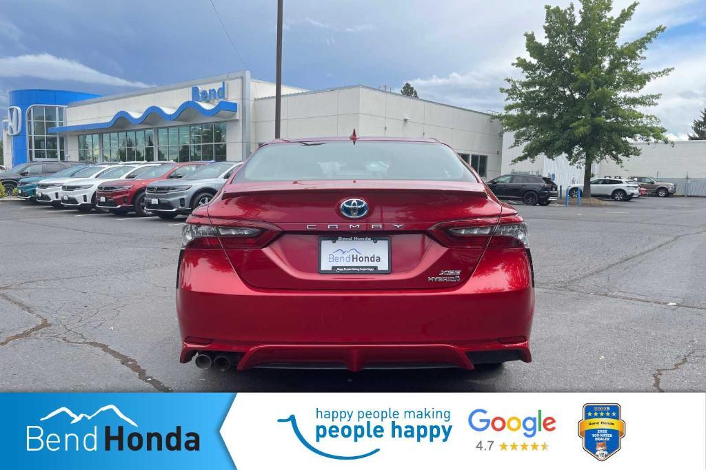 used 2021 Toyota Camry Hybrid car, priced at $27,690