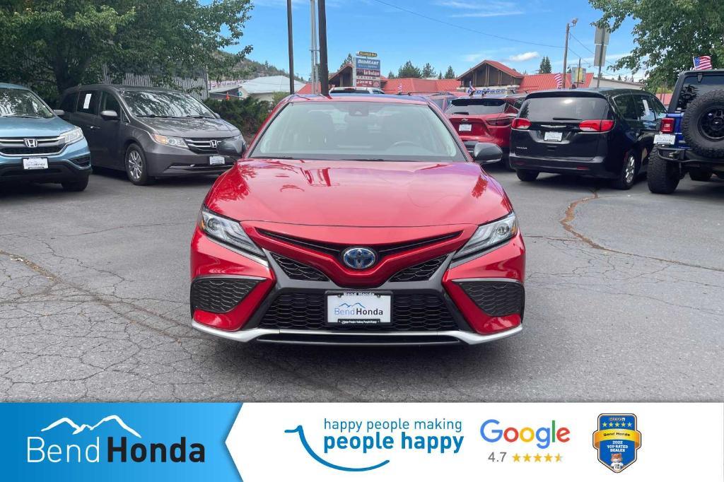 used 2021 Toyota Camry Hybrid car, priced at $27,690