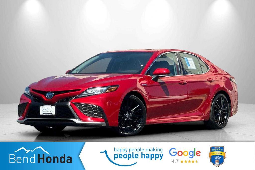used 2021 Toyota Camry Hybrid car, priced at $26,796