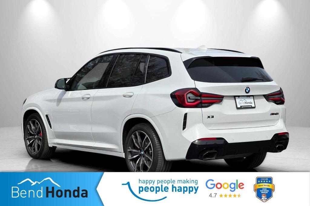 used 2022 BMW X3 car, priced at $43,990