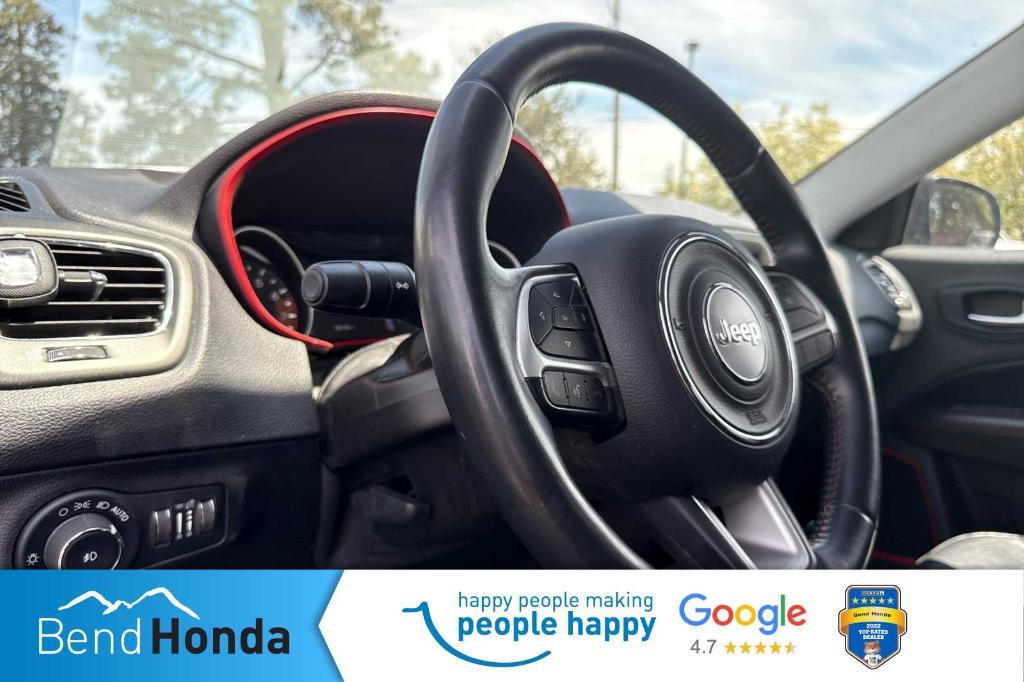 used 2017 Jeep Compass car, priced at $16,490