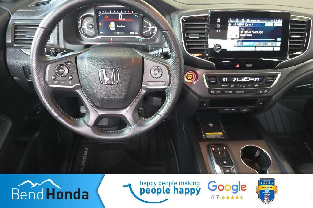 used 2025 Honda Passport car, priced at $38,996