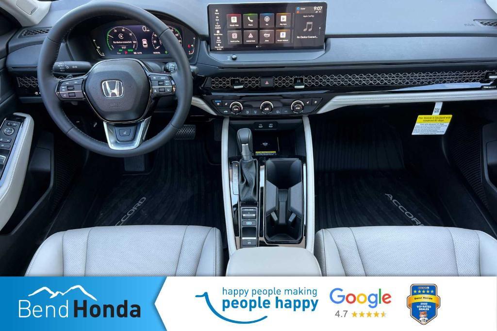 new 2025 Honda Accord Hybrid car, priced at $38,053