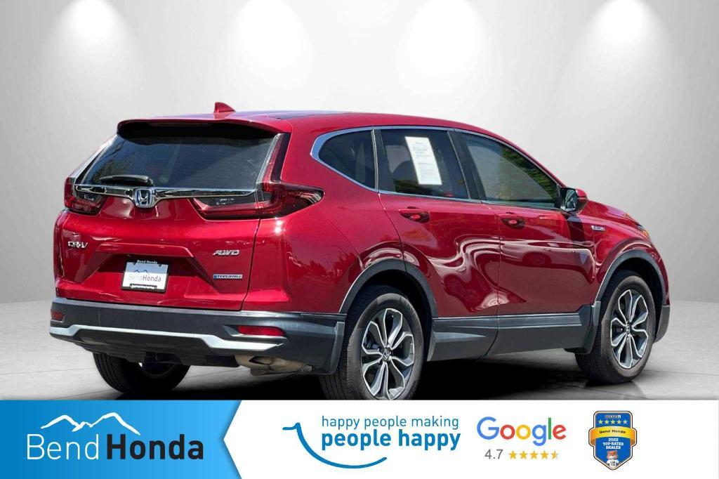 used 2021 Honda CR-V Hybrid car, priced at $23,496