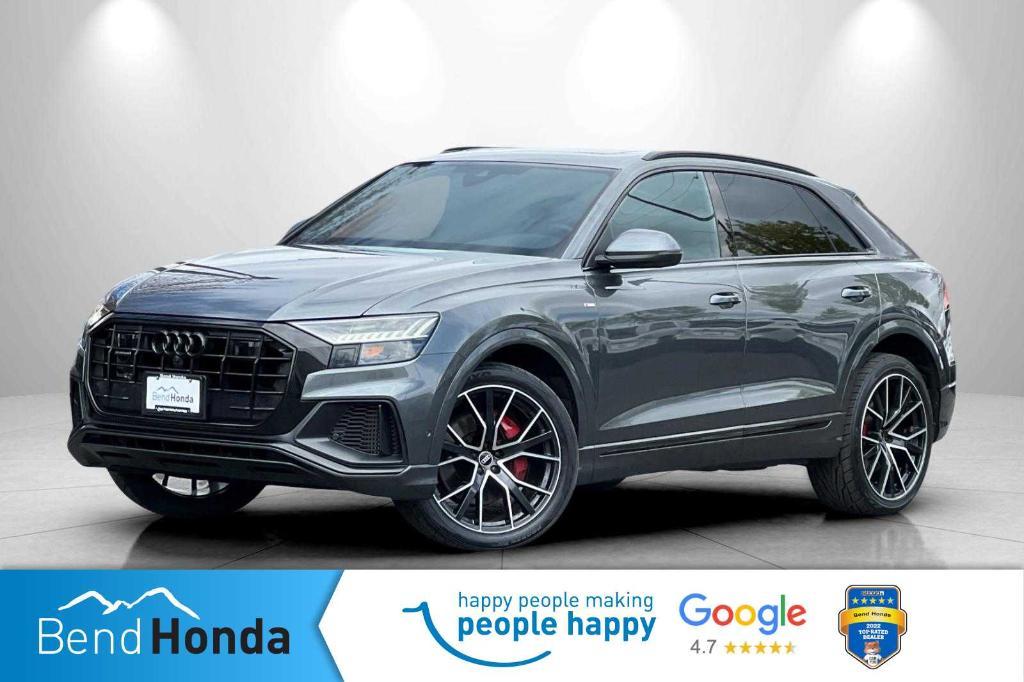used 2021 Audi Q8 car, priced at $34,996